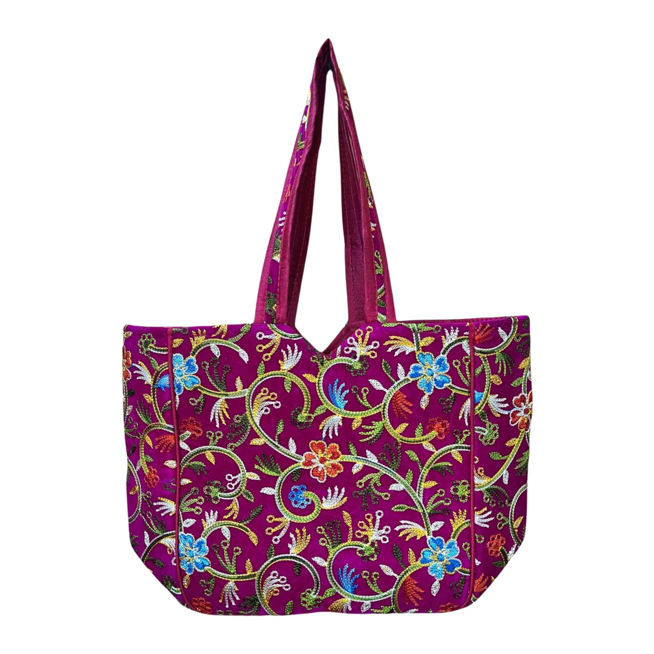     			SUTLIYAN Handheld Bag Fabric Set of 1 ( Pink )