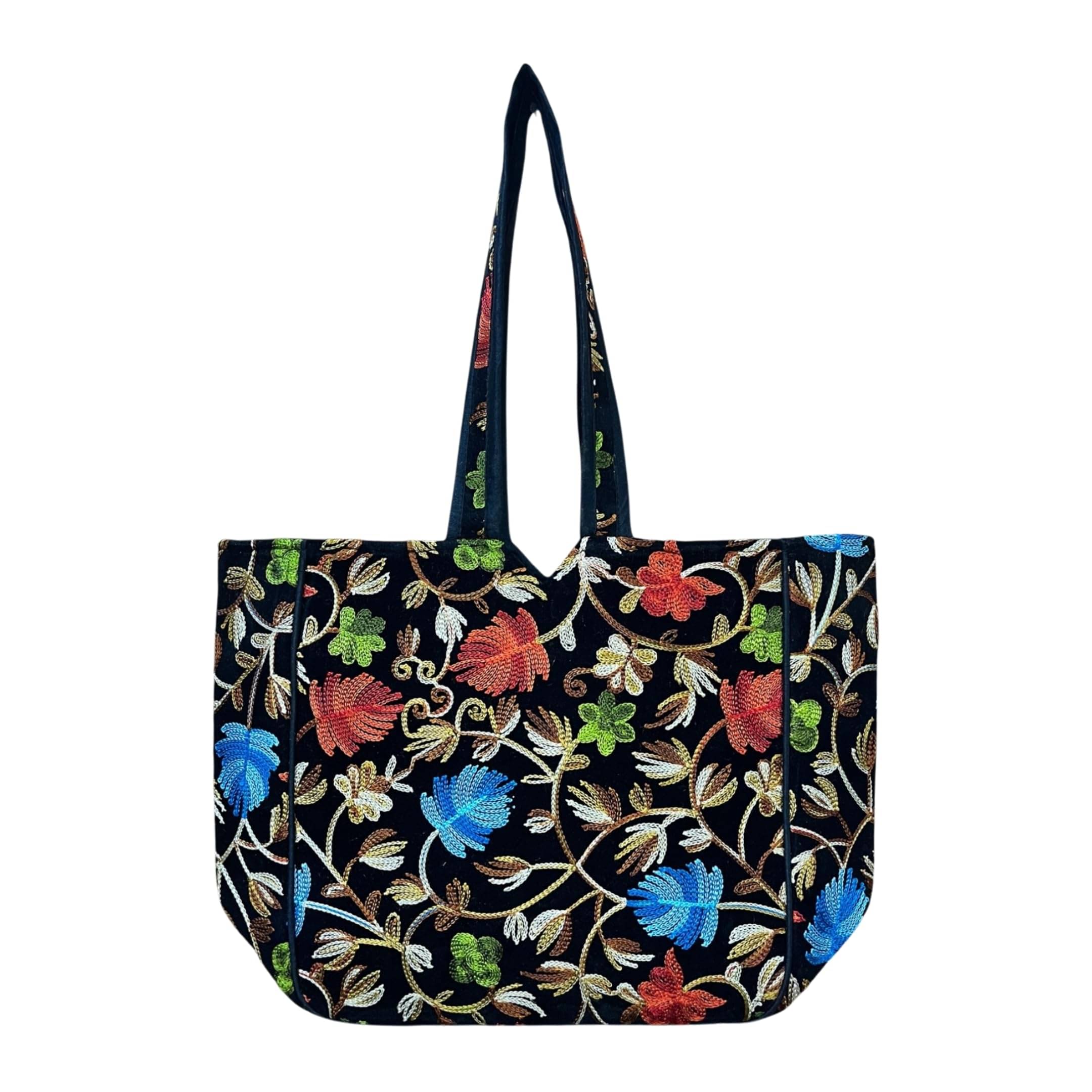     			SUTLIYAN Handheld Bag Fabric Set of 1 ( Black )