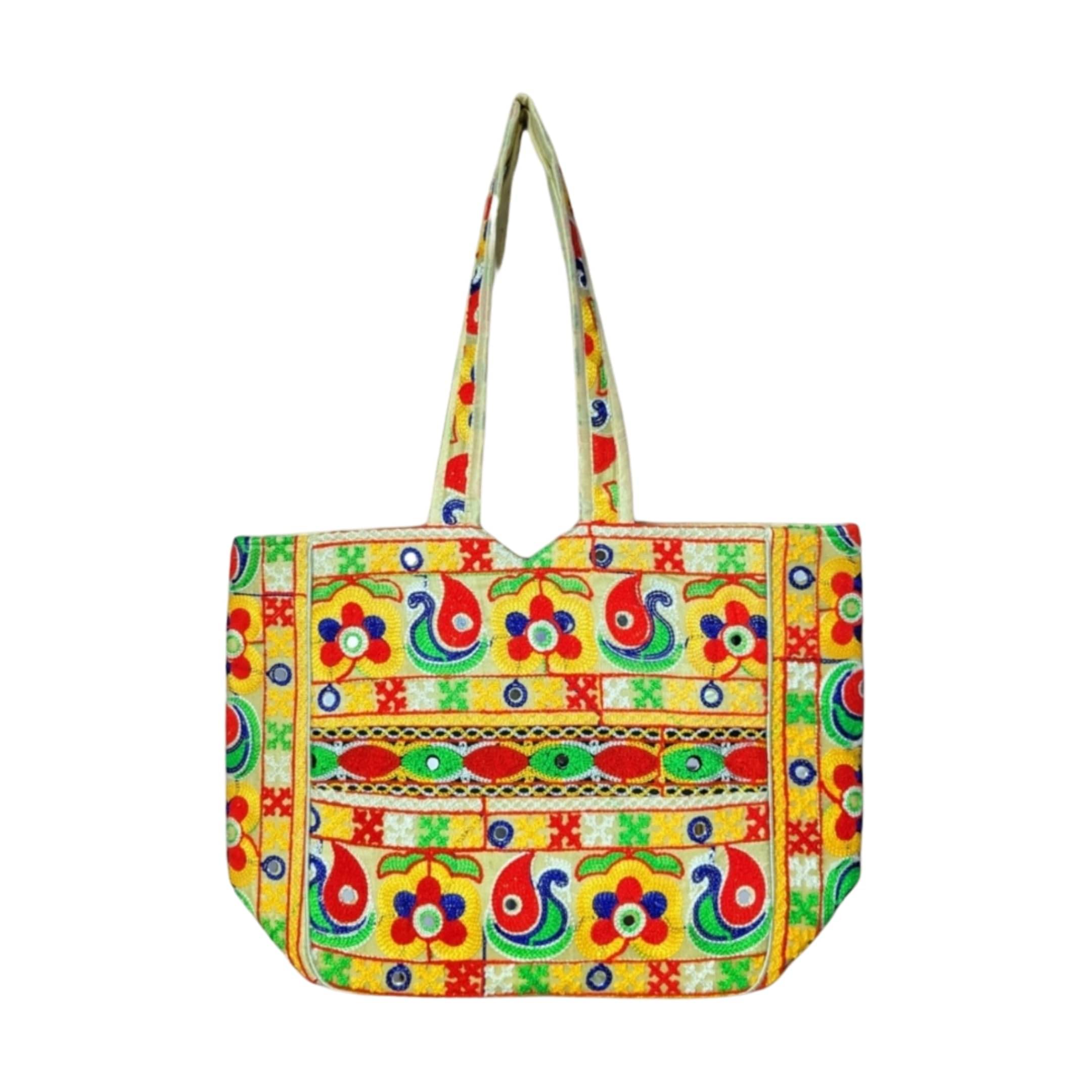     			SUTLIYAN Handheld Bag Fabric Set of 1 ( Beige )