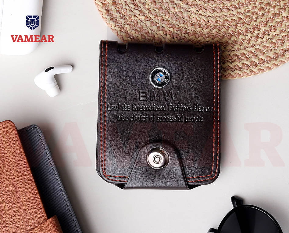     			VAMEAR Faux Leather Solid Men's Two Fold Wallet,Regular Wallet With 8 Slots For Card ( Brown , Pack of 1 )