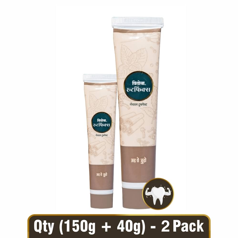 Vithoba Total Health Toothpaste Pack of 2 Vithoba Total Health Toothpaste Pack of 2