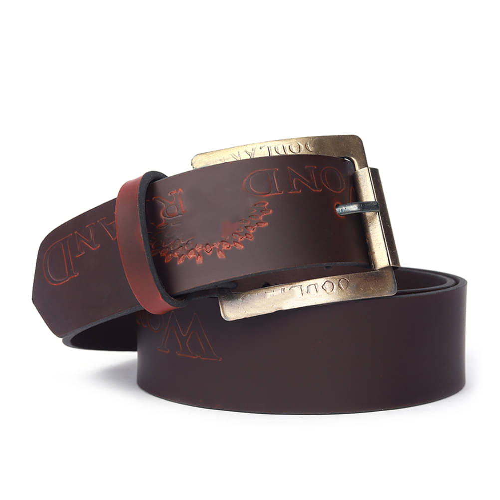     			WILDSTUFF - Brown Leather Men's Casual Belt ( Pack of 1 )