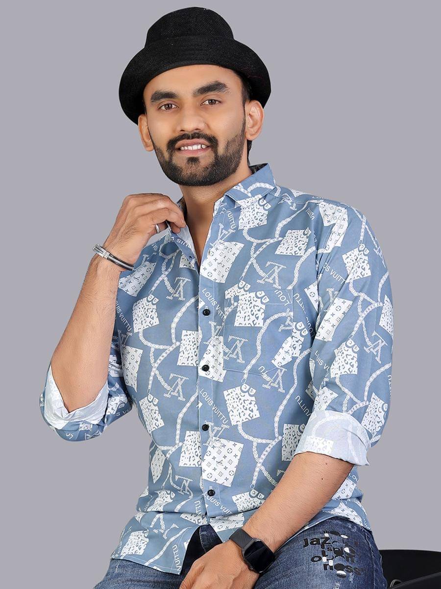 adwynpeter 100% Cotton Regular Fit Printed Full Sleeves Men's Casual Shirt - Multicolor 15 ( Pack of 1 ) adwynpeter 100% Cotton Regular Fit Printed Full Sleeves Men's Casual Shirt - Multicolor 15 ( Pack of 1 )