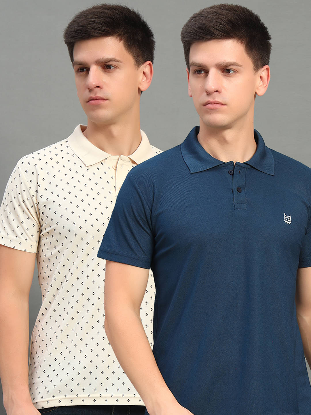 stelvin Men Polyester Regular Fit Solid Polo T Shirt ( Beige ) stelvin Men Polyester Regular Fit Solid Polo T Shirt ( Beige )