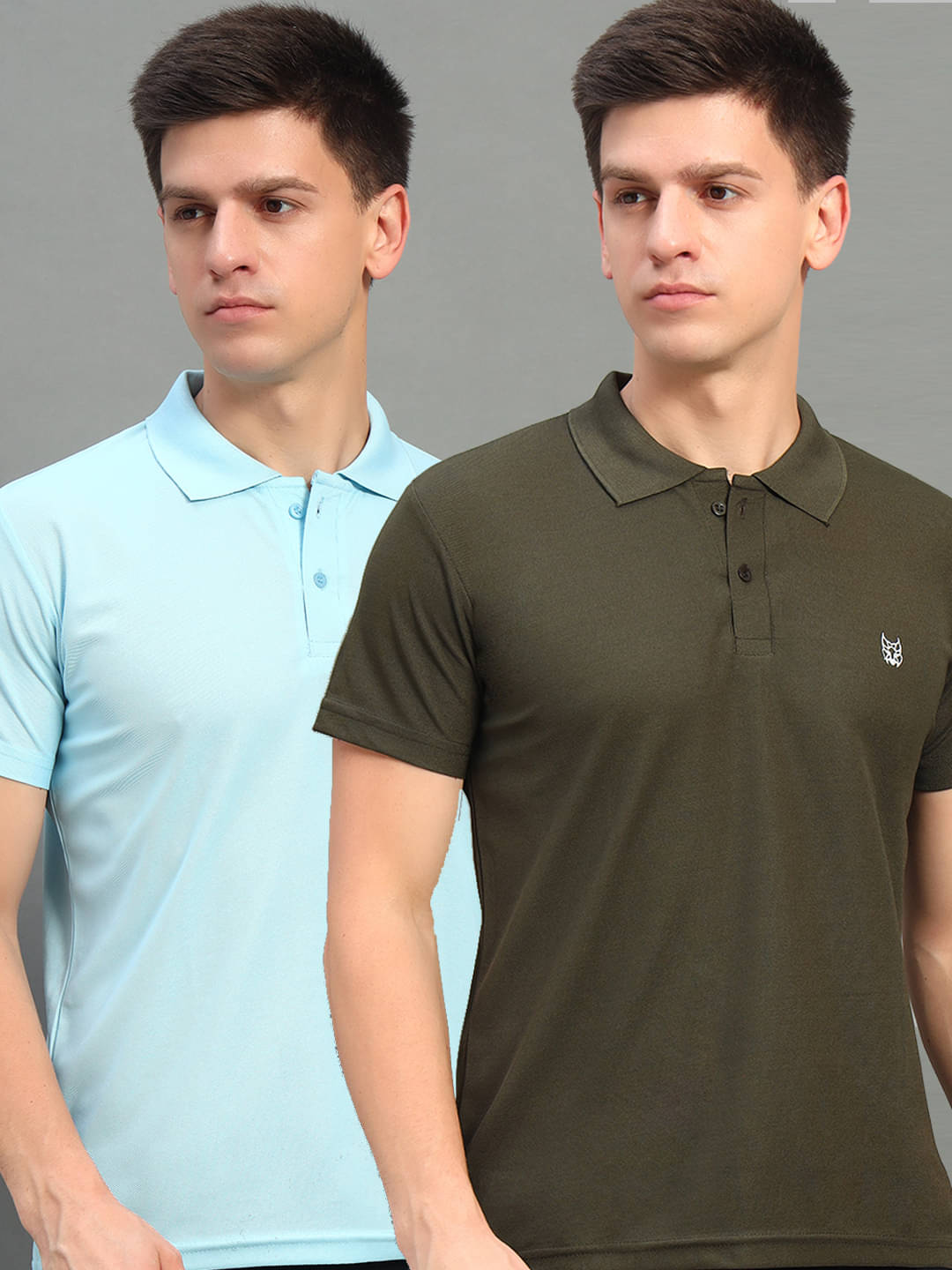     			stelvin Men Polyester Regular Fit Solid Polo T Shirt ( Green )