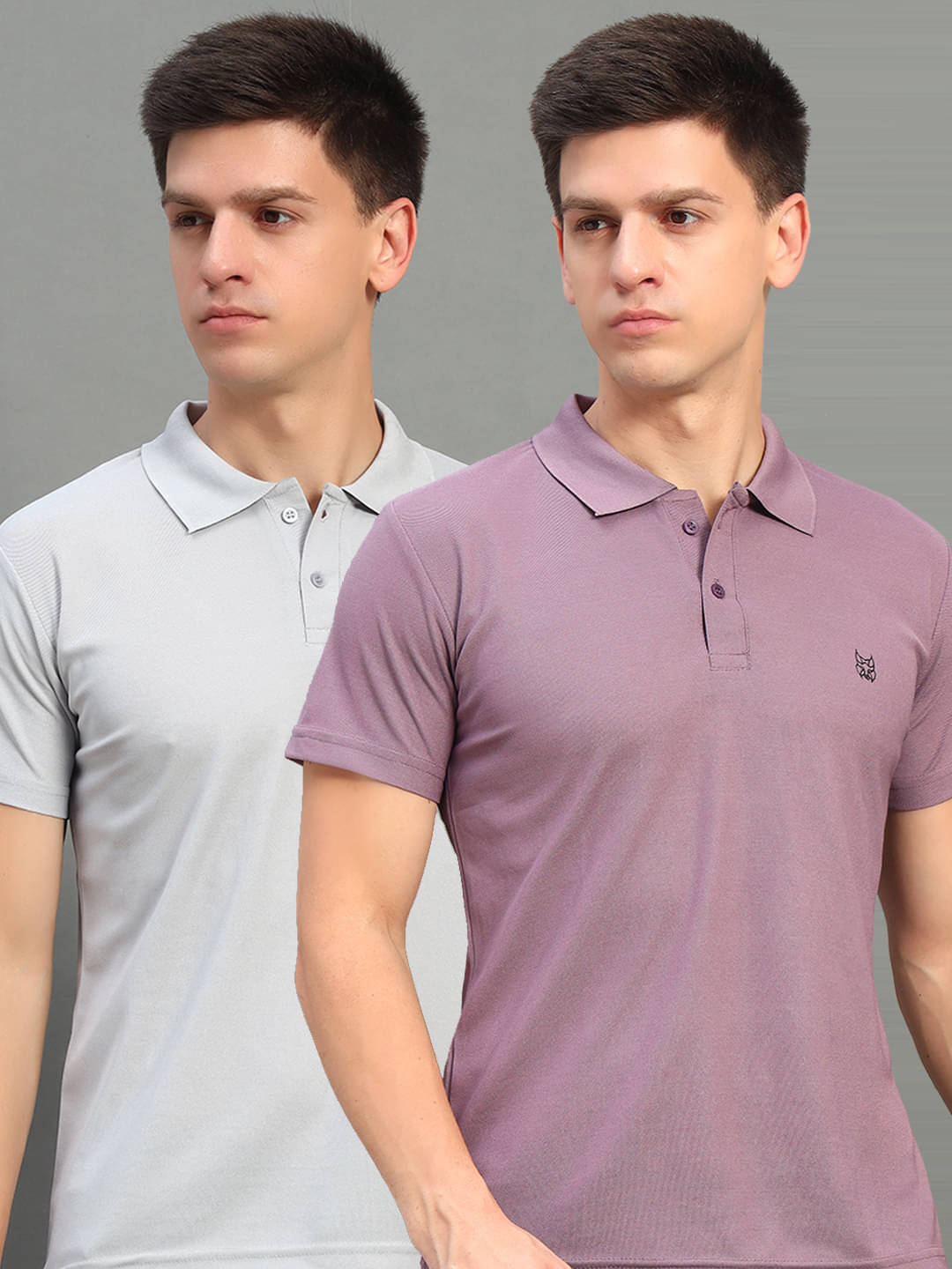    			stelvin Men Polyester Regular Fit Solid Polo T Shirt ( Pink )