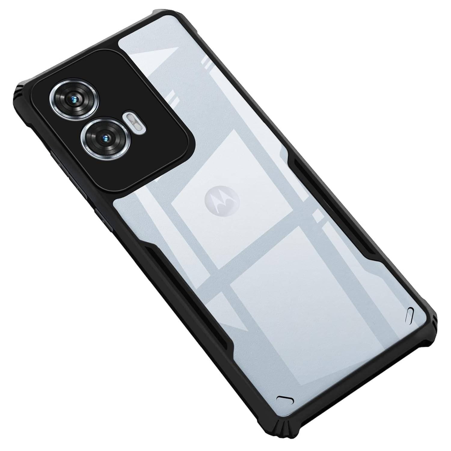 vshade Bumper Cases Compatible For Polycarbonate Moto Edge 50 Fusion ( Pack of 1 ) vshade Bumper Cases Compatible For Polycarbonate Moto Edge 50 Fusion ( Pack of 1 )