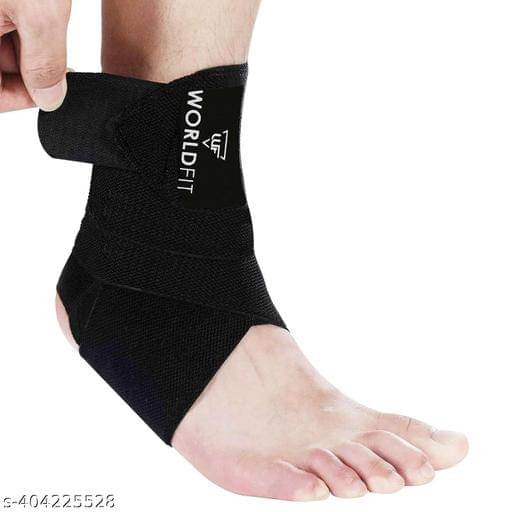     			Worldfit Ankle Support For Pain Relief Ankle Brace For Women & Men Ankle Binder For Foot Support, Assorted Colors (Pack of 2)