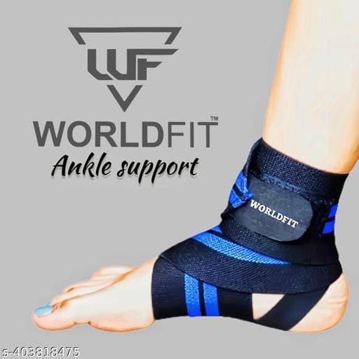     			Worldfit Ankle Support For Pain Relief Ankle Brace For Women & Men Ankle Binder For Foot Support, Assorted Colors (Pack of 2)