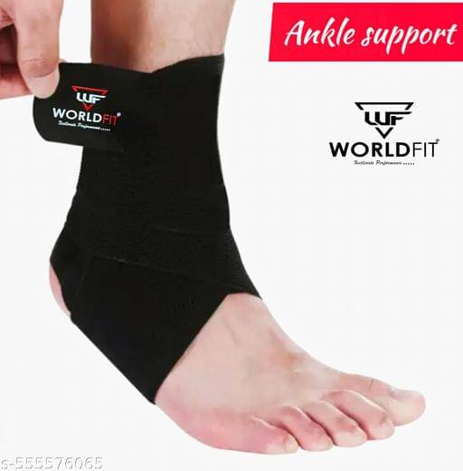     			Worldfit Ankle Support For Pain Relief Ankle Brace For Women & Men Ankle Binder For Foot Support, Assorted Colors (Pack of 2)