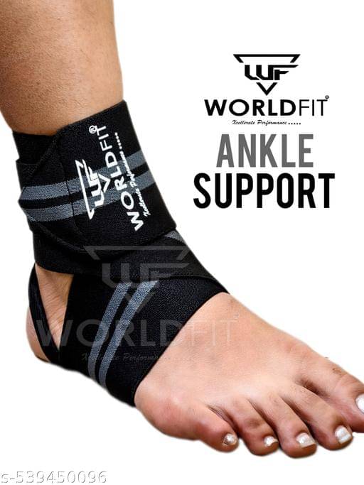     			Worldfit Ankle Support For Pain Relief Ankle Brace For Women & Men Ankle Binder For Foot Support, Assorted Colors (Pack of 2)