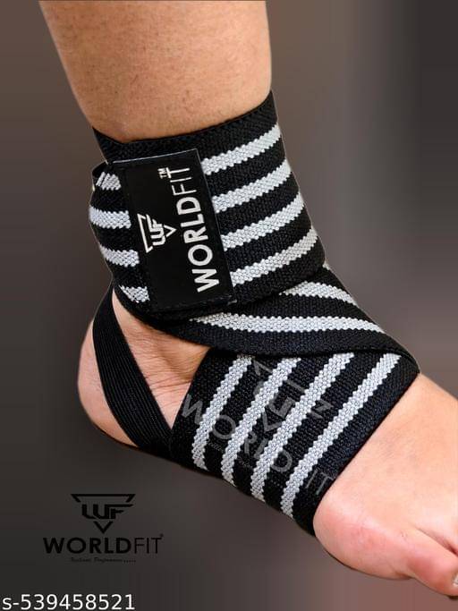     			Worldfit Ankle Support For Pain Relief Ankle Brace For Women & Men Ankle Binder For Foot Support, Assorted Colors (Pack of 2)