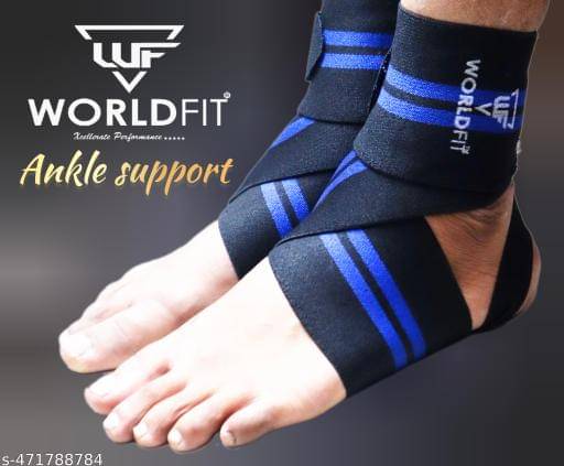 Worldfit Ankle Support For Pain Relief Ankle Brace For Women & Men Ankle Binder For Foot Support, Assorted Colors (Pack of 2) Worldfit Ankle Support For Pain Relief Ankle Brace For Women & Men Ankle Binder For Foot Support, Assorted Colors (Pack of 2)