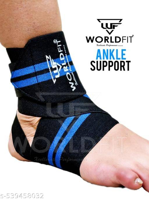     			Worldfit Ankle Support For Pain Relief Ankle Brace For Women & Men Ankle Binder For Foot Support, Assorted Colors (Pack of 2)