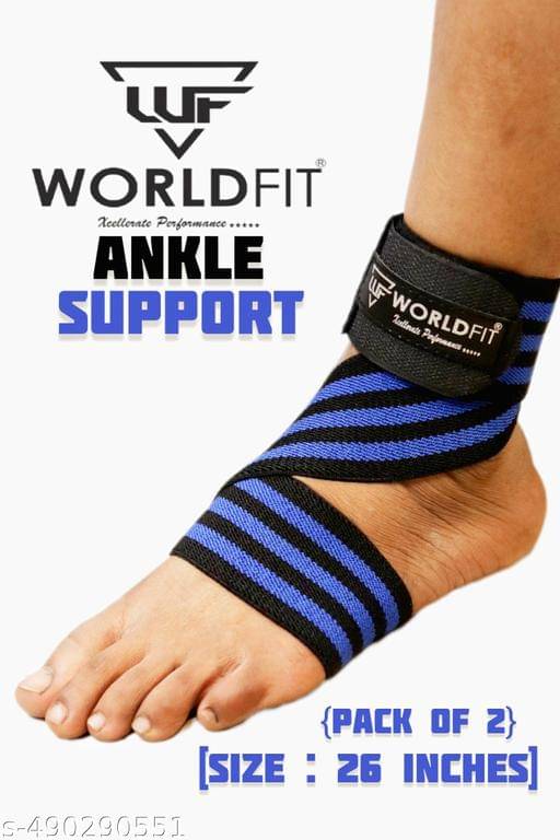 Worldfit Ankle Support For Pain Relief Ankle Brace For Women & Men Ankle Binder For Foot Support, Assorted Colors (Pack of 2) Worldfit Ankle Support For Pain Relief Ankle Brace For Women & Men Ankle Binder For Foot Support, Assorted Colors (Pack of 2)