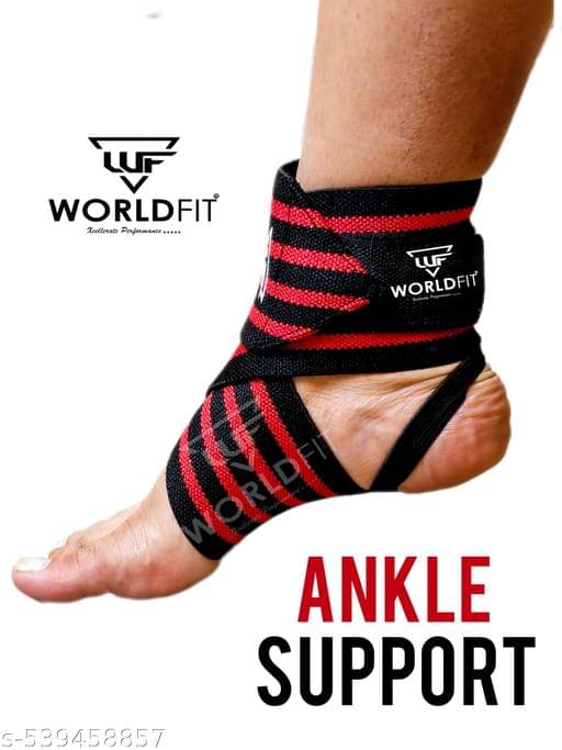     			Worldfit Ankle Support For Pain Relief Ankle Brace For Women & Men Ankle Binder For Foot Support, Assorted Colors (Pack of 2)