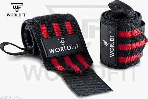     			Worldfit Wrist Band for Wrist Support and Pain Relief Men and Women Hand Wraps, Assorted Colors (Pack of 2)