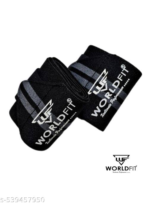     			Worldfit Wrist Band for Wrist Support and Pain Relief Men and Women Hand Wraps, Assorted Colors (Pack of 2)