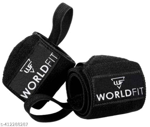     			Worldfit Wrist Band for Wrist Support and Pain Relief Men and Women Hand Wraps, Assorted Colors (Pack of 2)