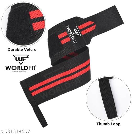 Worldfit Wrist Band for Wrist Support and Pain Relief Men and Women Hand Wraps, Assorted Colors (Pack of 2)     			Worldfit Wrist Band for Wrist Support and Pain Relief Men and Women Hand Wraps, Assorted Colors (Pack of 2)