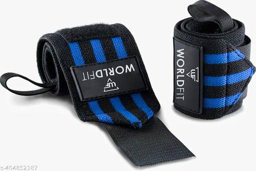     			Worldfit Wrist Band for Wrist Support and Pain Relief Men and Women Hand Wraps, Assorted Colors (Pack of 2)