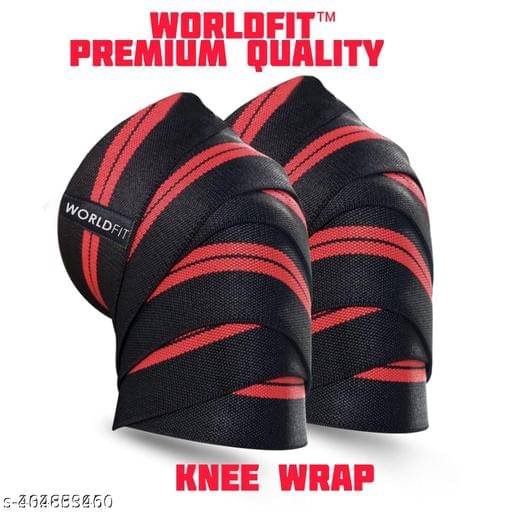 Worldfit Elastic Knee Compression Bandage Wraps Support for Ankle, Knee, Elbow Pain Relief, Assorted Color (Pack of 2)     			Worldfit Elastic Knee Compression Bandage Wraps Support for Ankle, Knee, Elbow Pain Relief, Assorted Color (Pack of 2)