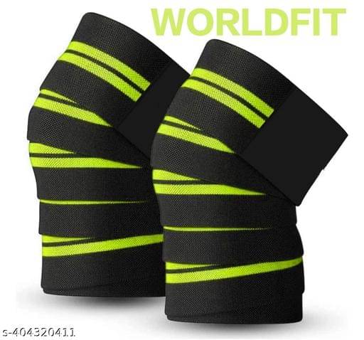 Worldfit Elastic Knee Compression Bandage Wraps Support for Ankle, Knee, Elbow Pain Relief, Assorted Color (Pack of 2)     			Worldfit Elastic Knee Compression Bandage Wraps Support for Ankle, Knee, Elbow Pain Relief, Assorted Color (Pack of 2)