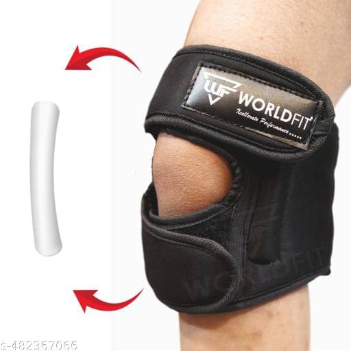 Worldfit Elastic Knee Compression Bandage Wraps Support for Ankle, Knee, Elbow Pain Relief, Assorted Color (Pack of 2)     			Worldfit Elastic Knee Compression Bandage Wraps Support for Ankle, Knee, Elbow Pain Relief, Assorted Color (Pack of 2)