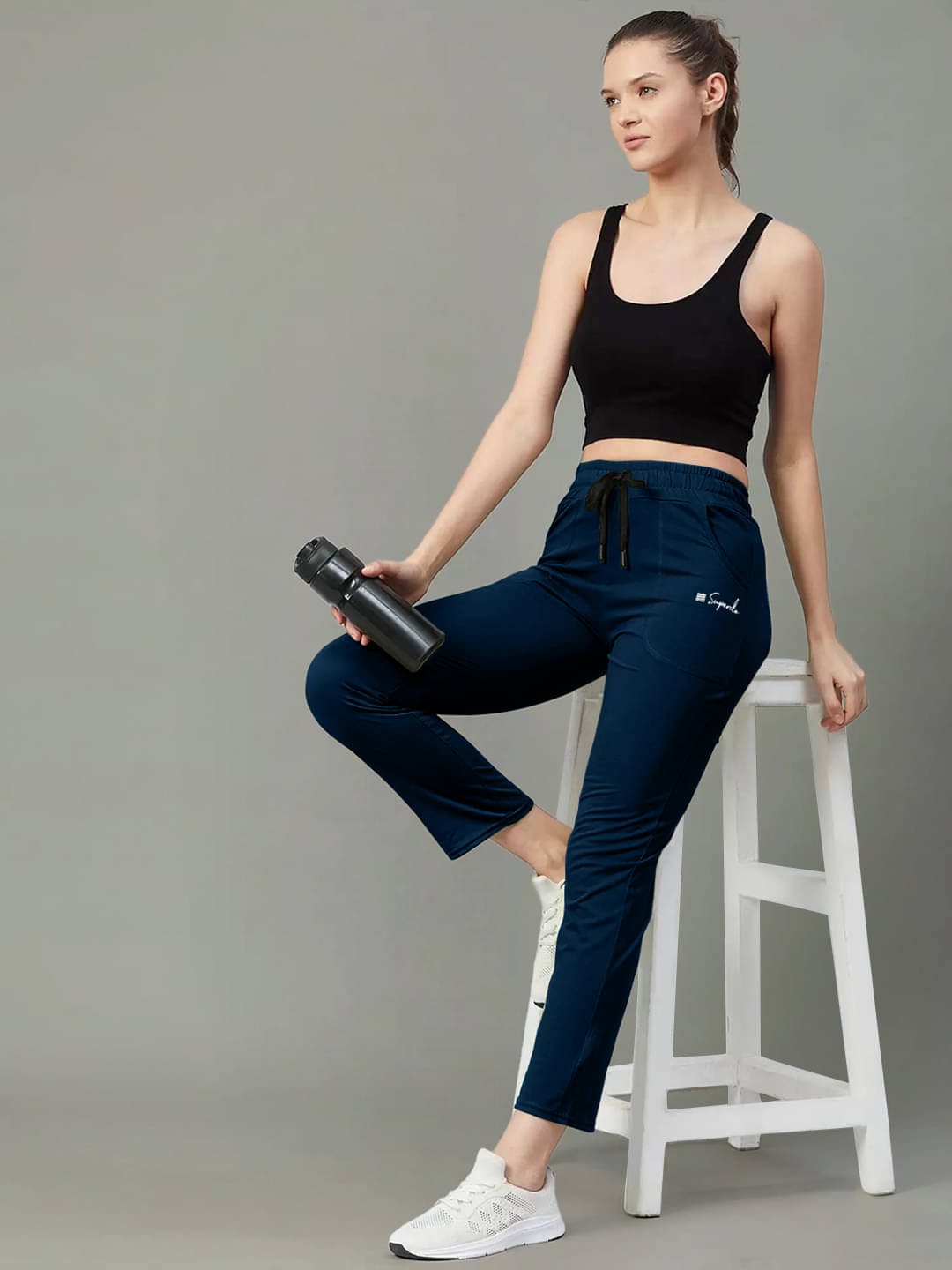     			1 Stop Fashion Women Cotton Casual Trousers ( Teal )