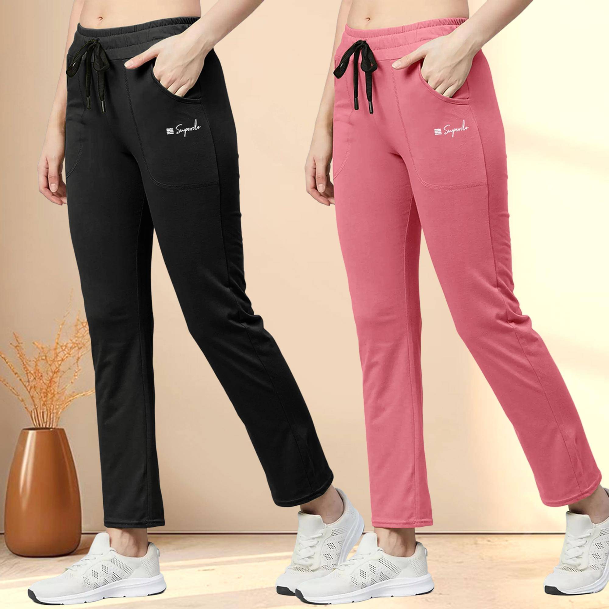     			1 Stop Fashion Women Cotton Casual Trousers ( Multicolor 4 )