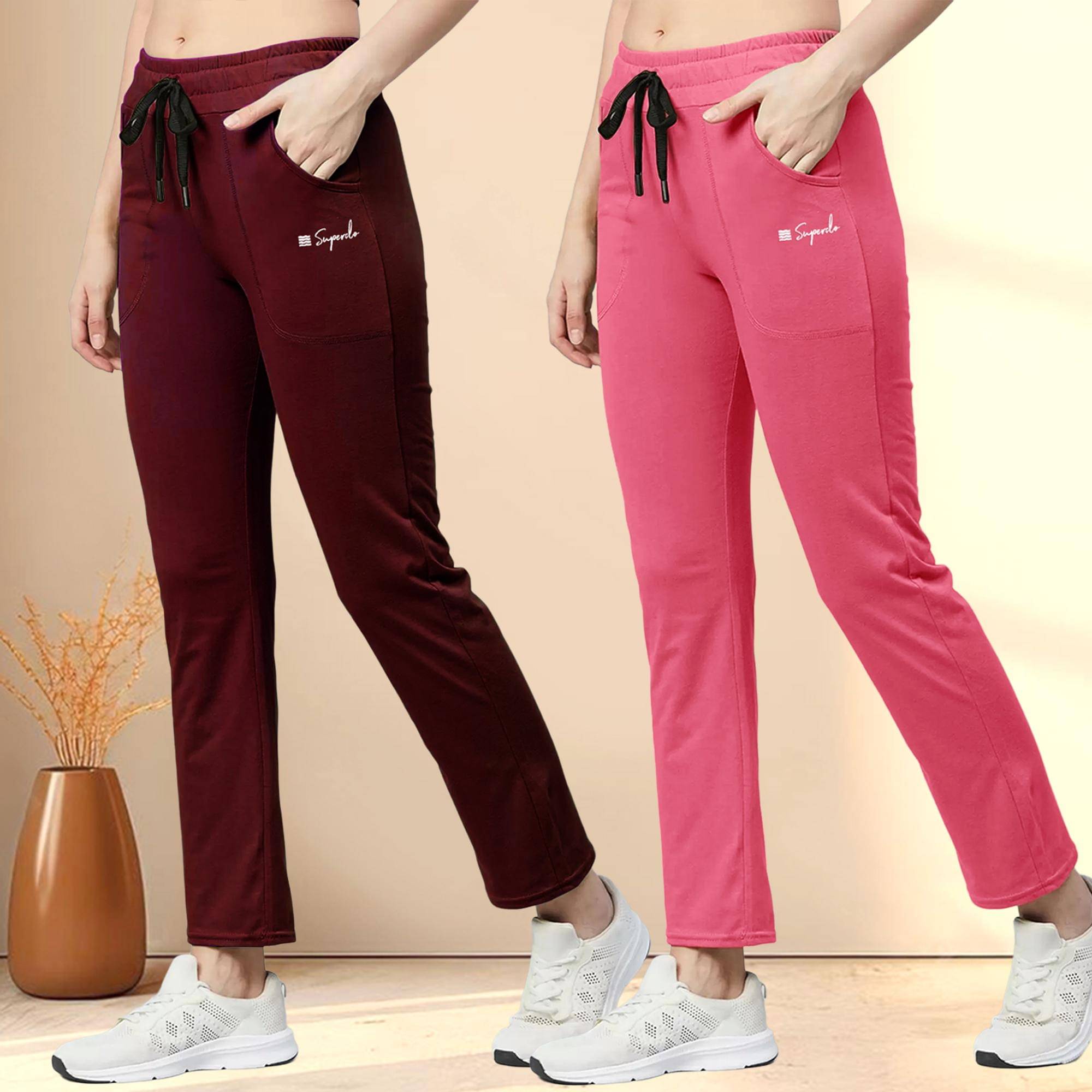     			1 Stop Fashion Women Cotton Casual Trousers ( Multicolor 4 )