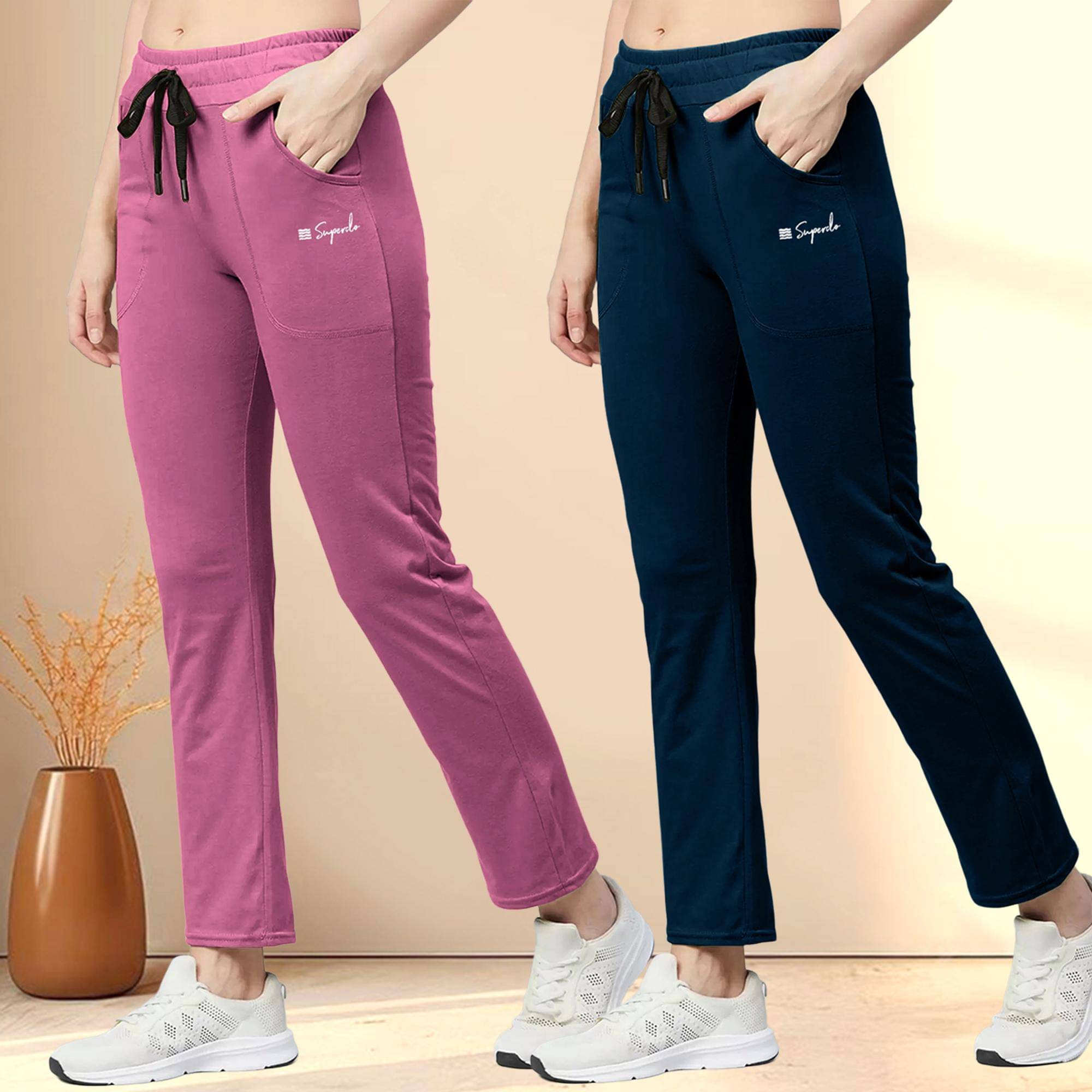     			1 Stop Fashion Women Cotton Casual Trousers ( Multicolor 3 )