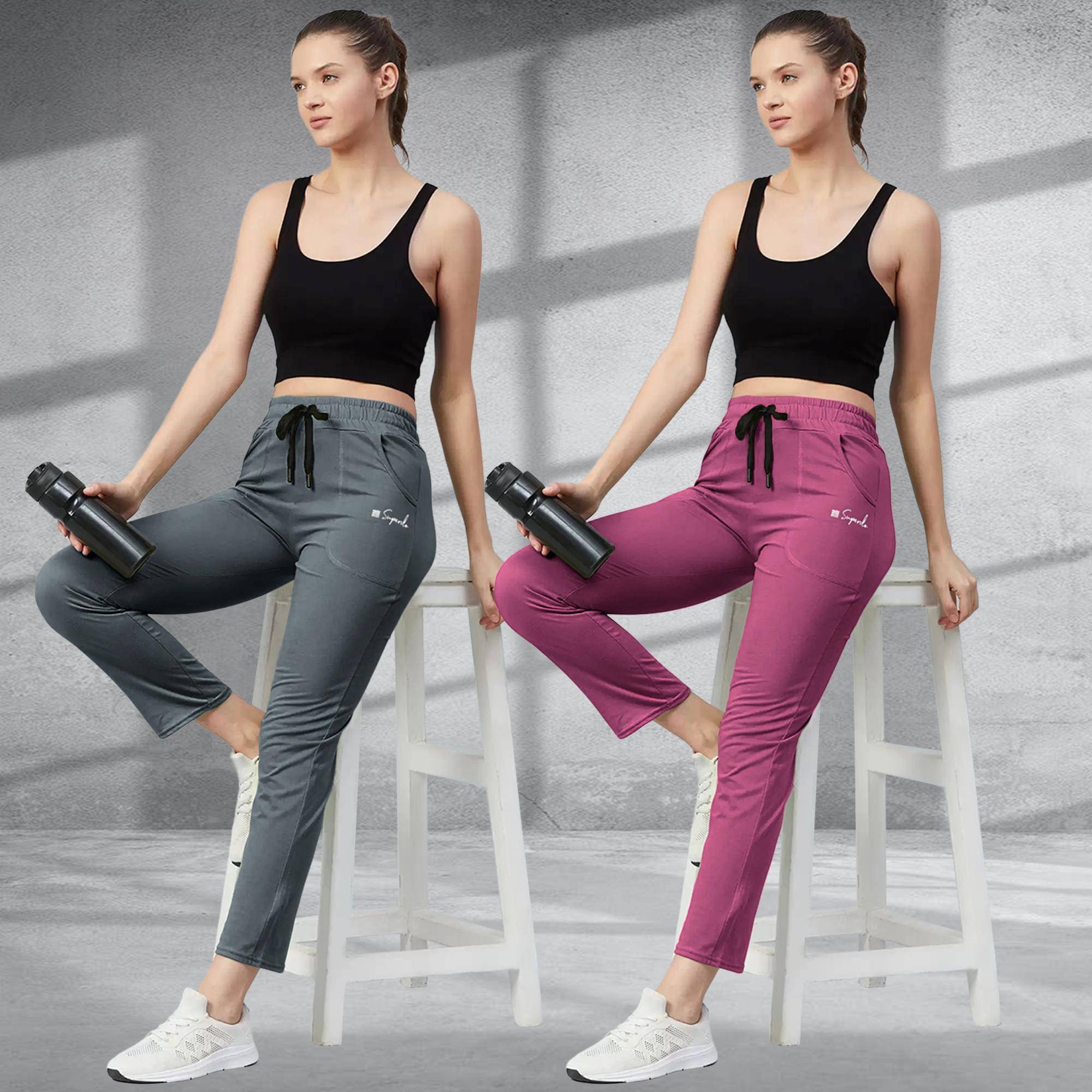     			1 Stop Fashion Women Cotton Casual Trousers ( Multicolor 3 )