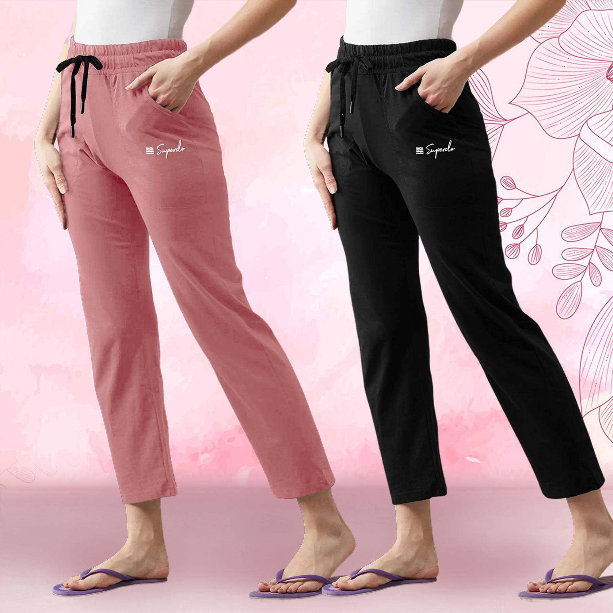     			1 Stop Fashion Women Cotton Casual Trousers ( Multicolor 1 )