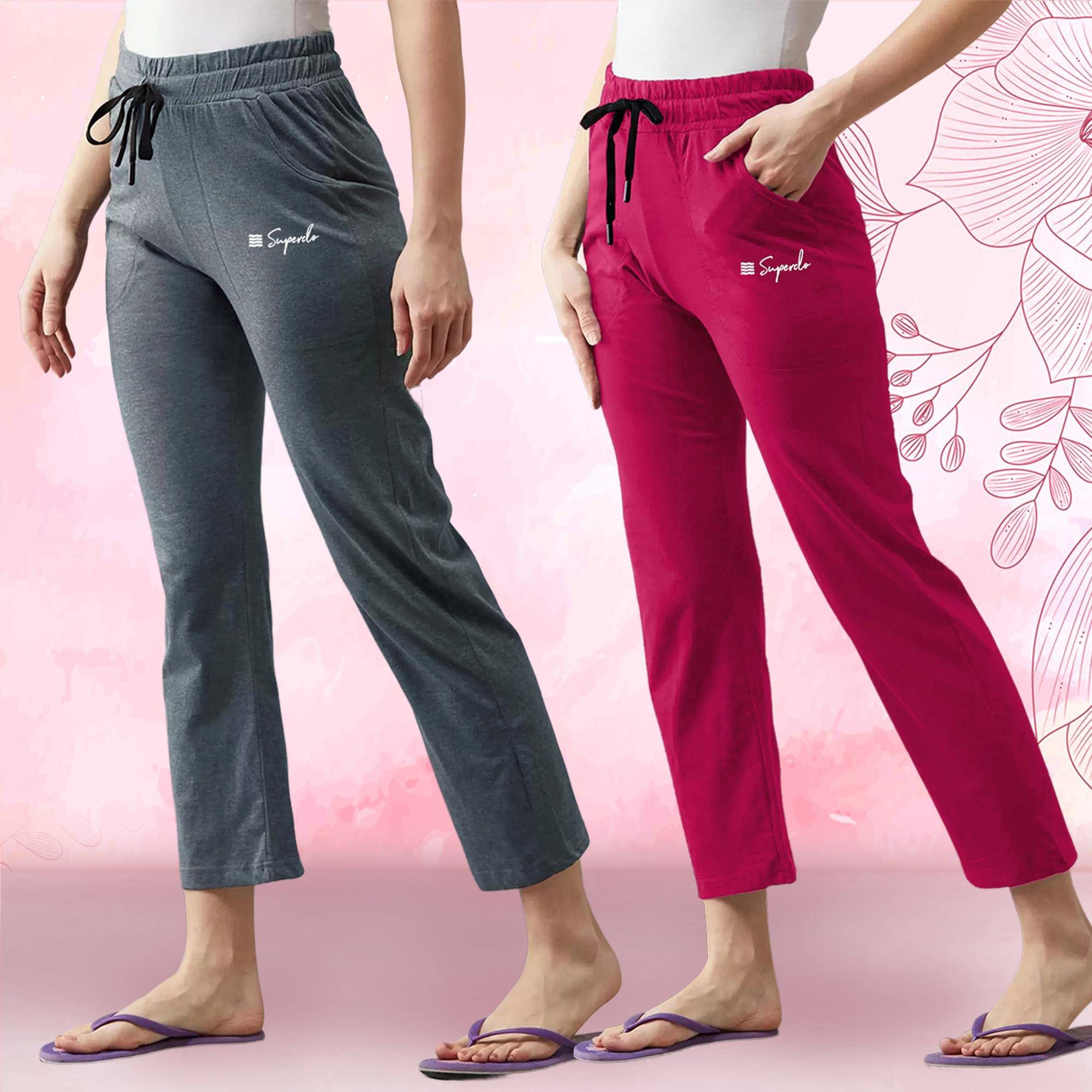     			1 Stop Fashion Women Cotton Casual Trousers ( Multicolor 2 )