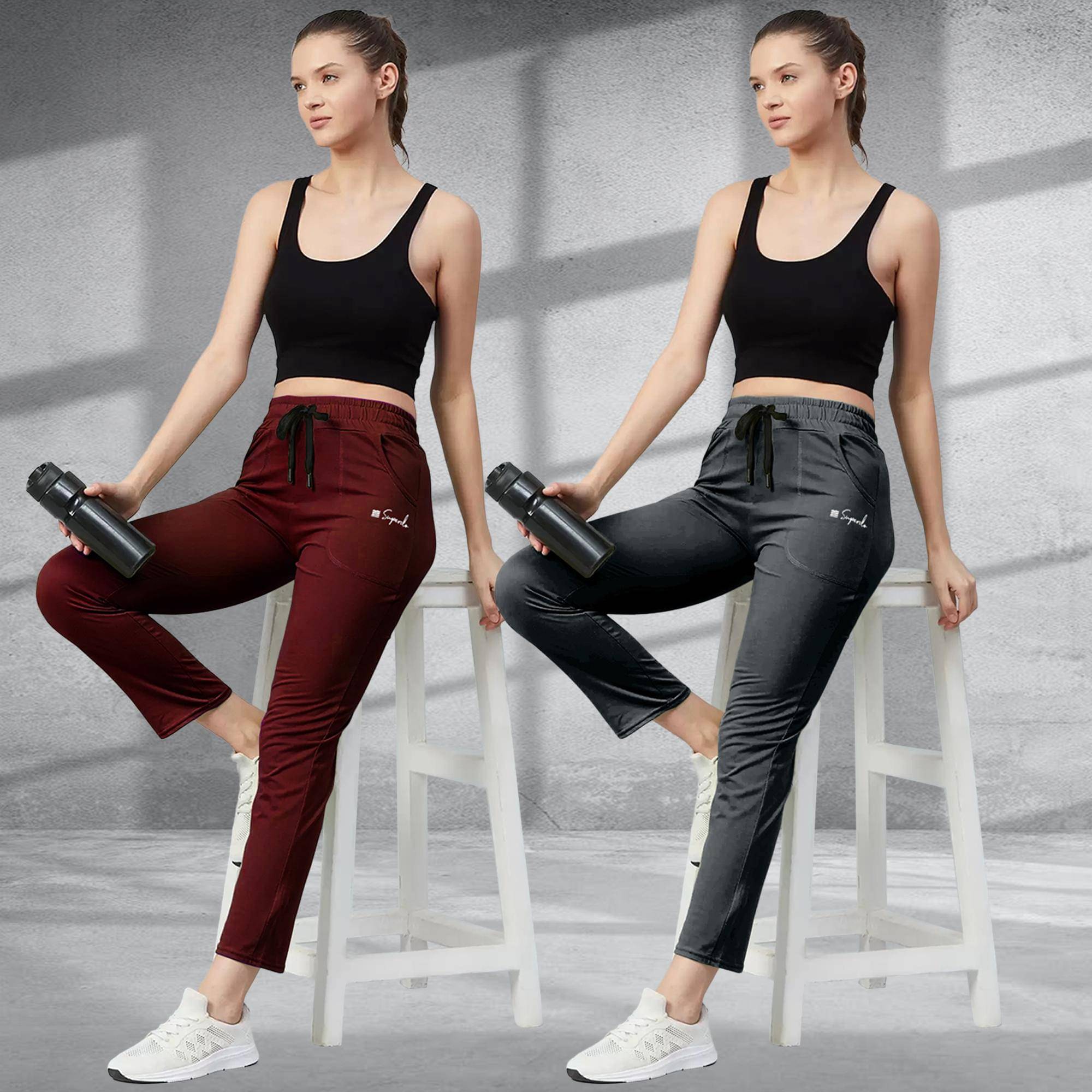     			1 Stop Fashion Women Cotton Casual Trousers ( Multicolor 1 )