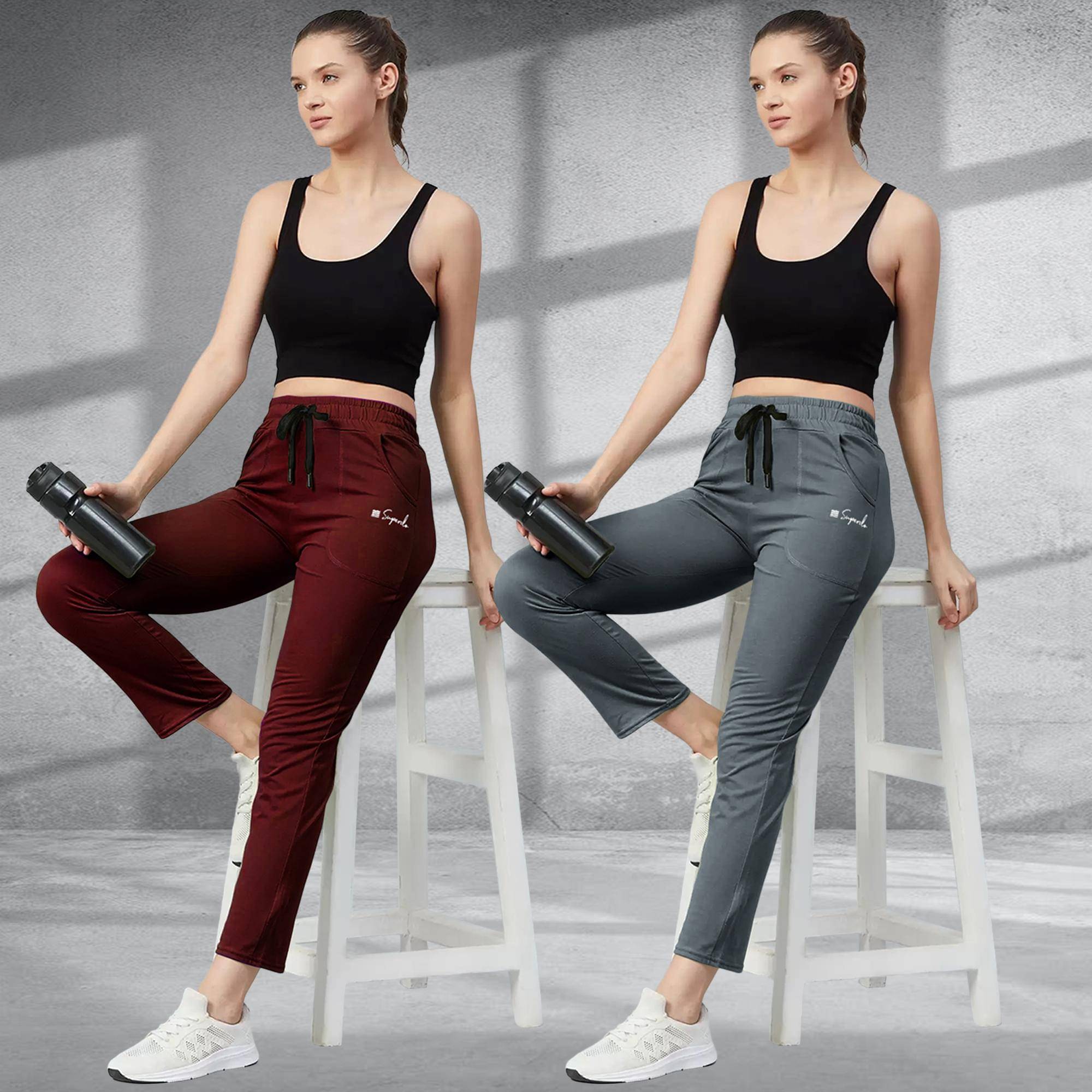     			1 Stop Fashion Women Cotton Casual Trousers ( Multicolor 2 )
