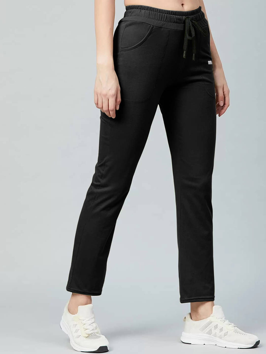     			1 Stop Fashion Women Cotton Casual Trousers ( Black )