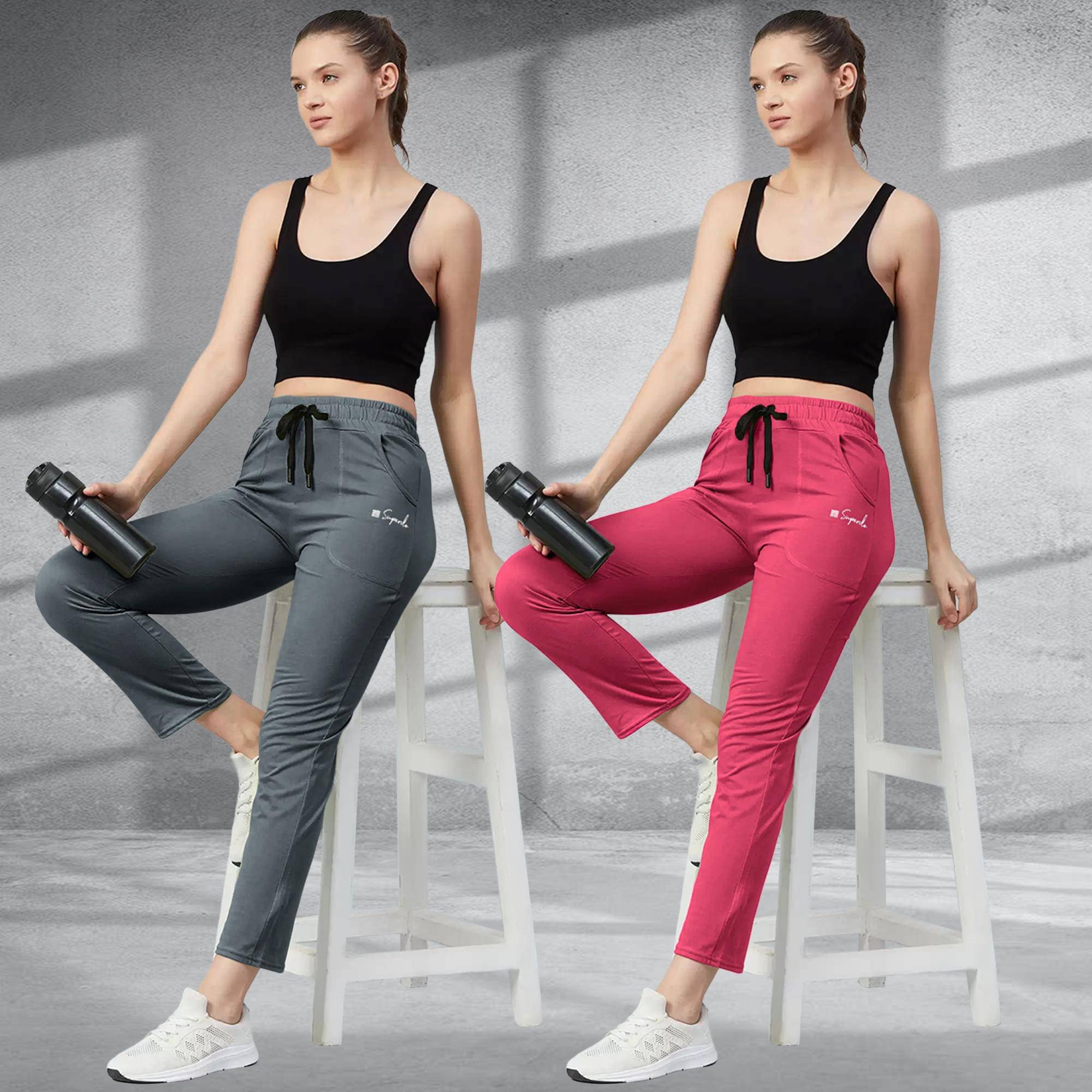     			1 Stop Fashion Women Cotton Casual Trousers ( Multicolor 1 )