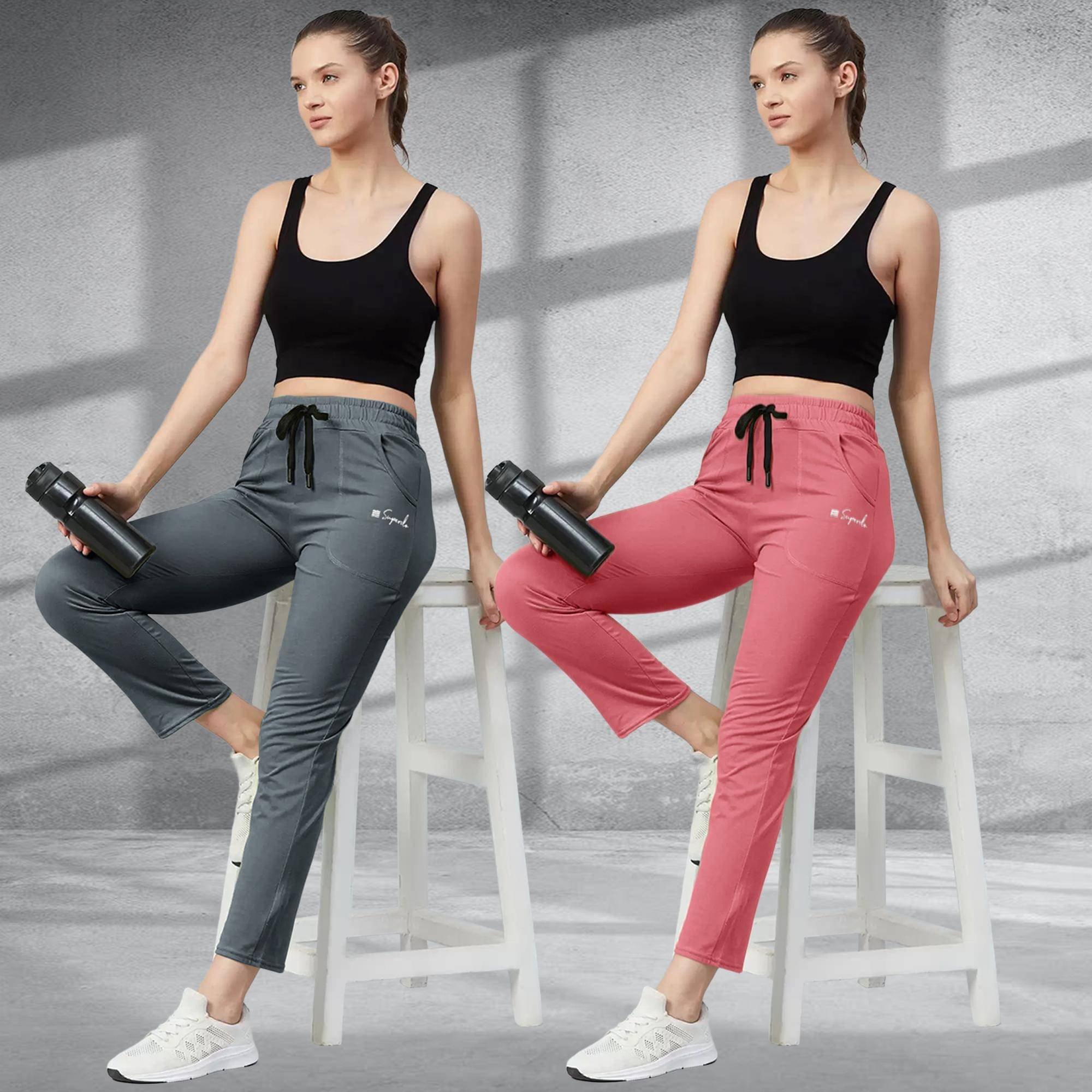     			1 Stop Fashion Women Cotton Casual Trousers ( Multicolor 2 )