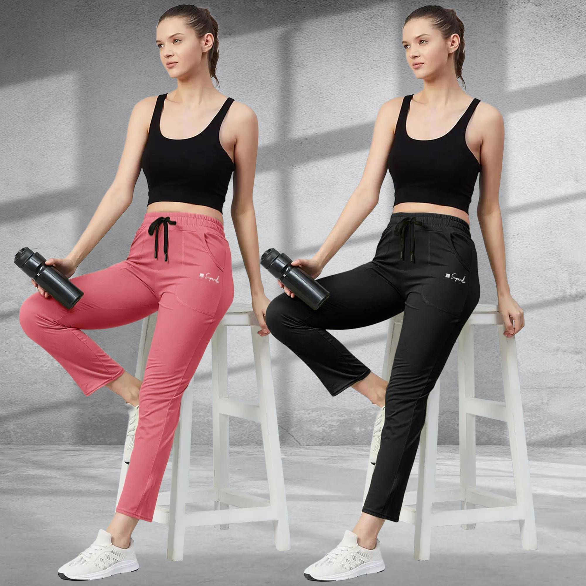     			1 Stop Fashion Women Cotton Casual Trousers ( Multicolor 1 )