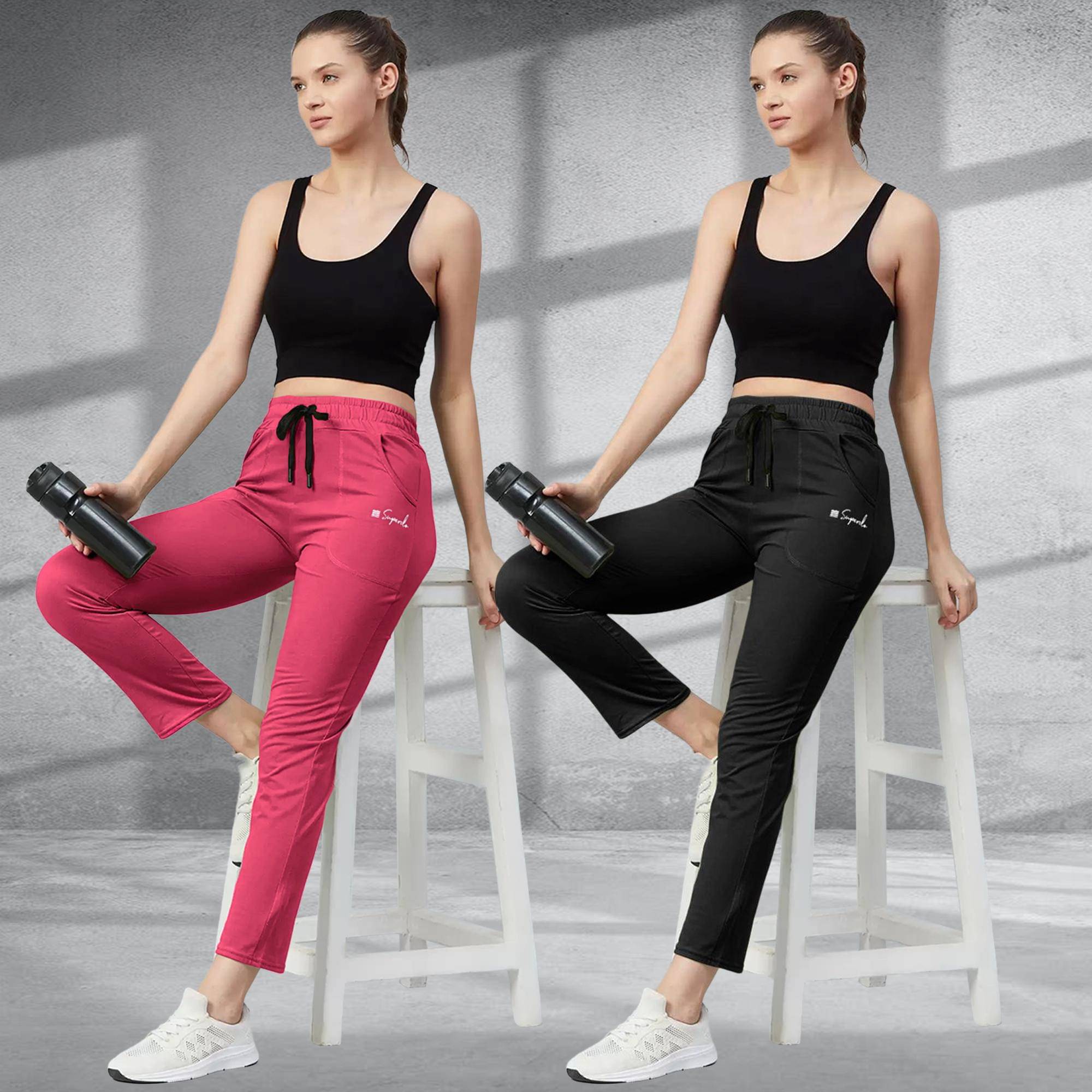     			1 Stop Fashion Women Cotton Casual Trousers ( Multicolor 2 )