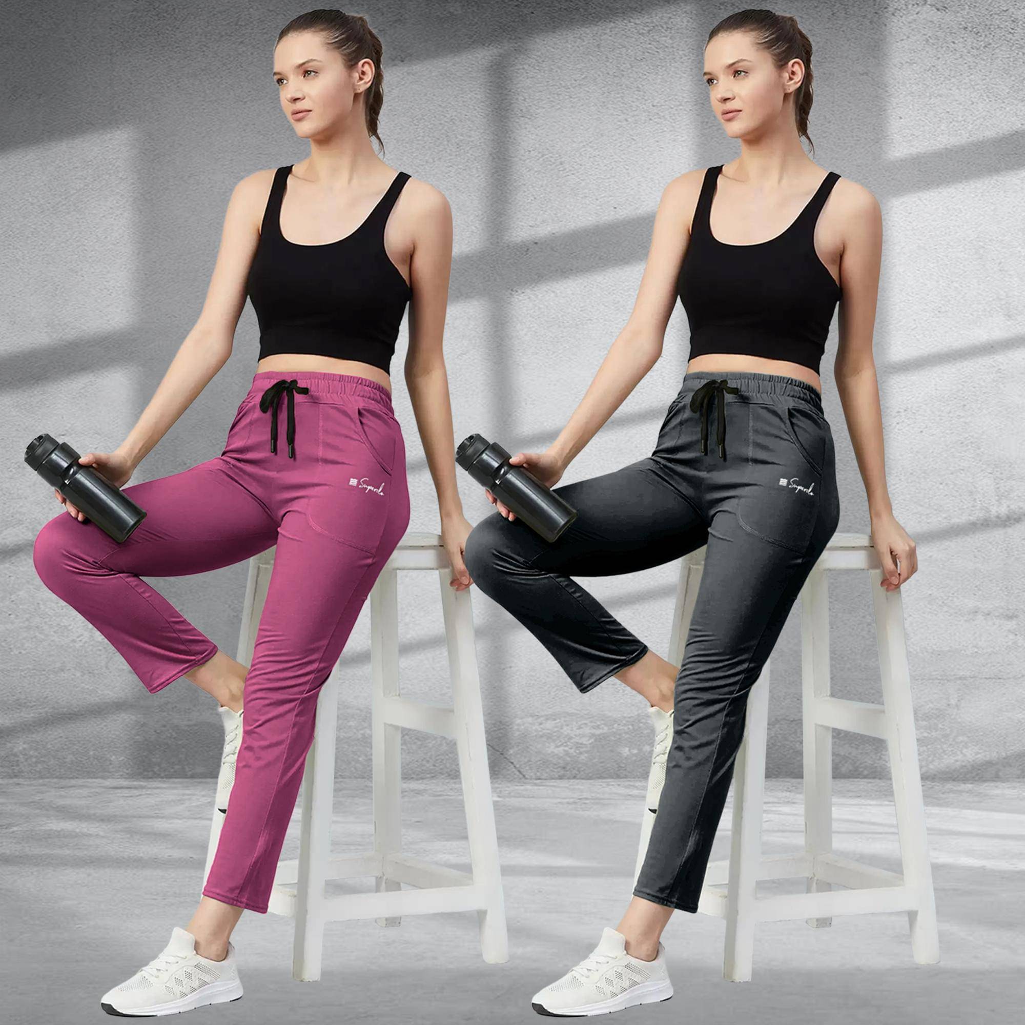     			1 Stop Fashion Women Cotton Casual Trousers ( Multicolor 3 )