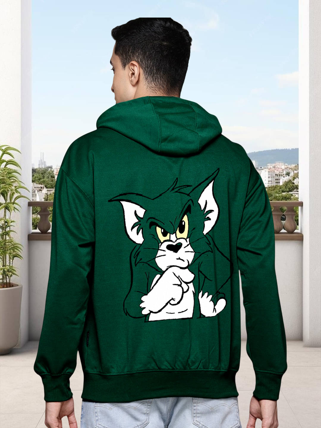 ATIGIANO APPAREL Fleece Hooded Men's Sweatshirt - Green ( Pack of 1 )     			ATIGIANO APPAREL Fleece Hooded Men's Sweatshirt - Green ( Pack of 1 )