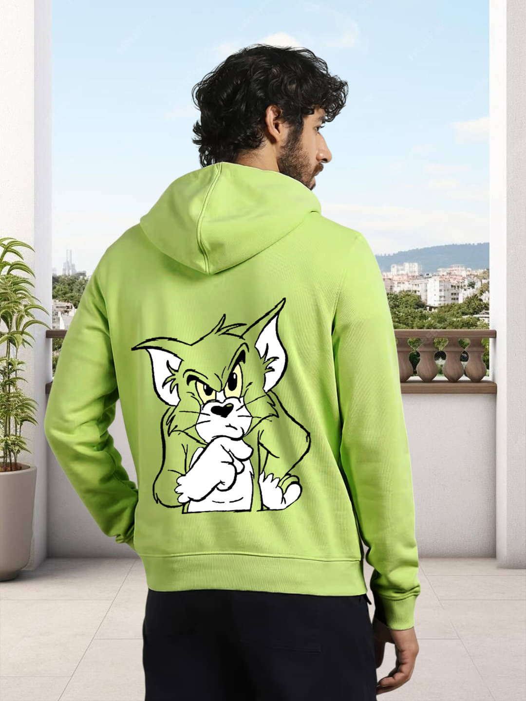 ATIGIANO APPAREL Fleece Hooded Men's Sweatshirt - Green ( Pack of 1 )     			ATIGIANO APPAREL Fleece Hooded Men's Sweatshirt - Green ( Pack of 1 )