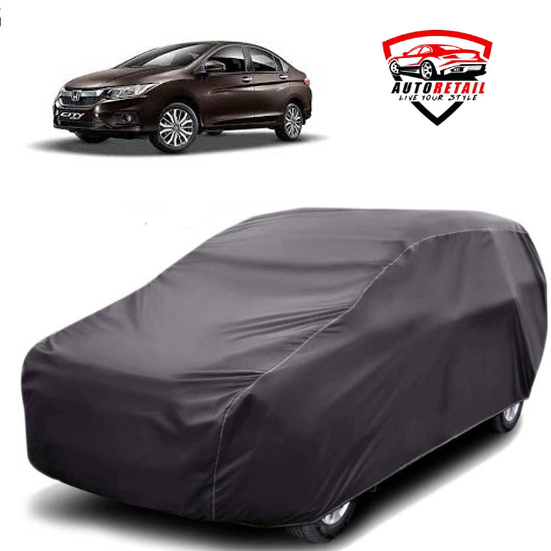     			AutoRetail Car Body Cover for Honda I-DTEC With Mirror Pocket ( Pack of 1 ) , Grey