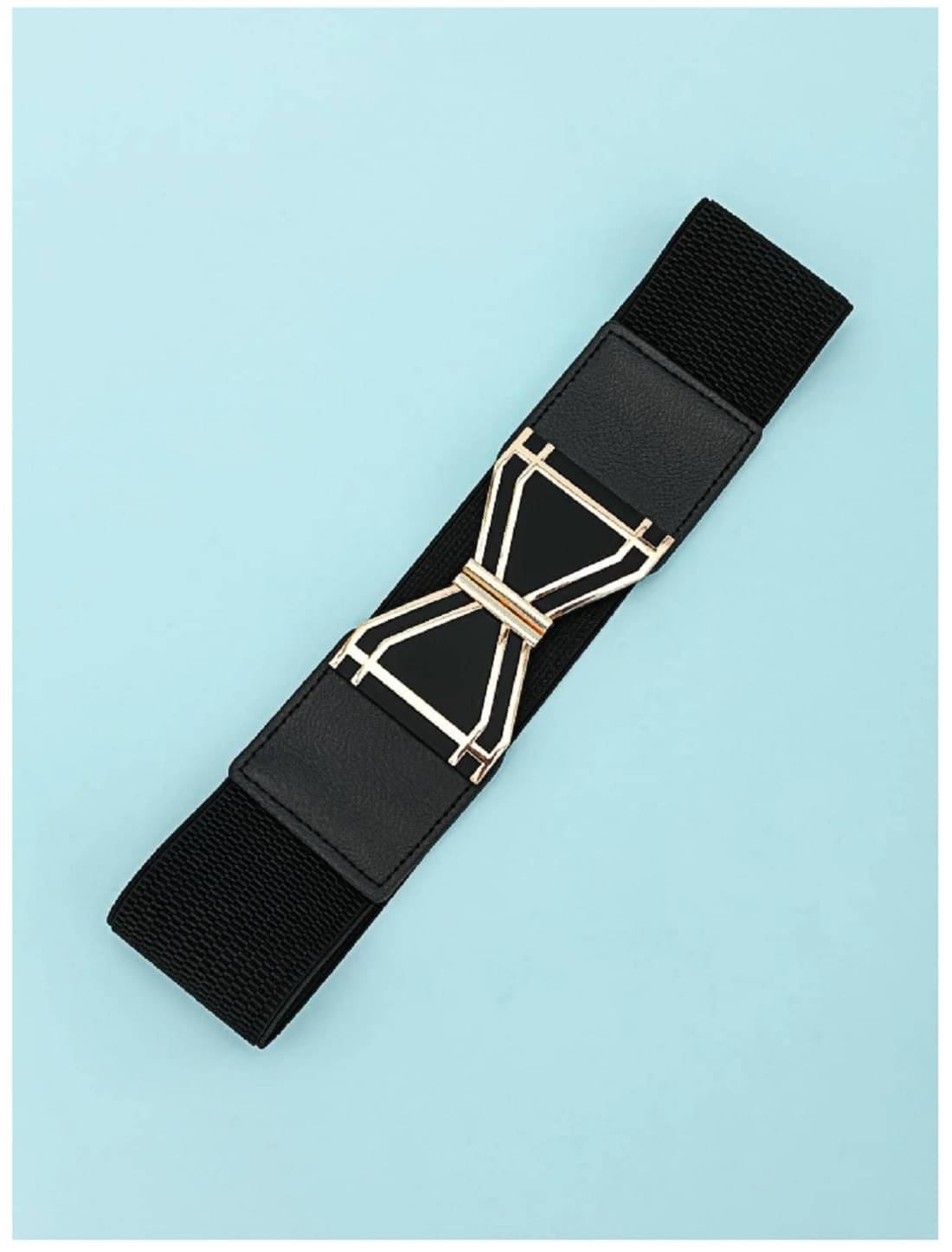     			BAYEMA Fabric Women's Stretchable Belt ( Pack of 1 )
