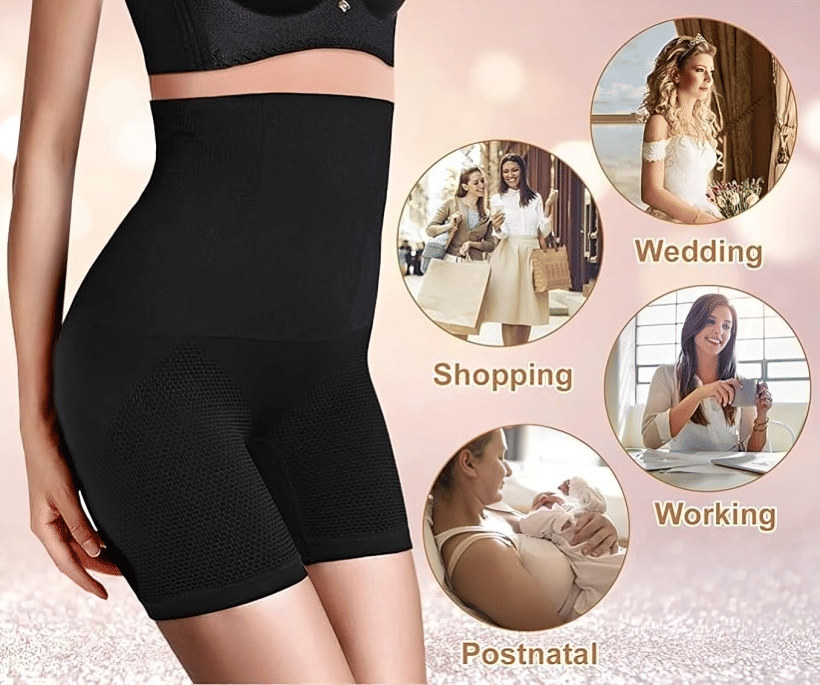 COURTIT'S Women Cotton Tummy Shaper ( Black ) COURTIT'S Women Cotton Tummy Shaper ( Black )