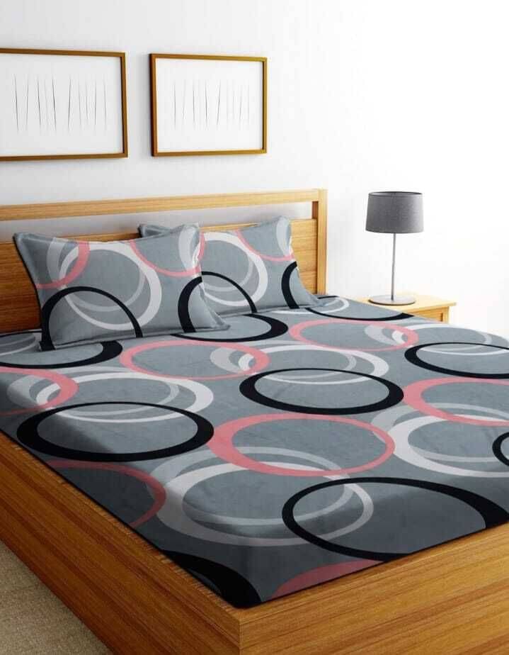 CottonDreamz Microfiber 1 Double Bedsheet with 2 Pillow Covers ( Grey ) CottonDreamz Microfiber 1 Double Bedsheet with 2 Pillow Covers ( Grey )