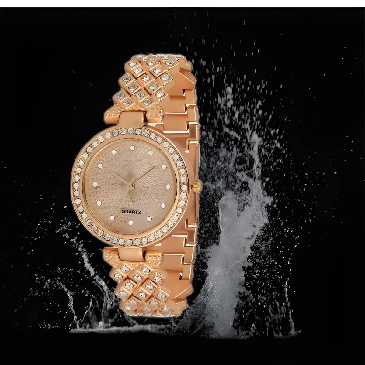     			DECLASSE Rose Gold Metal Analog Womens Watch